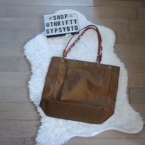 Banana Republic Tan Tote Bag